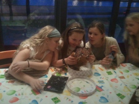 Verjaarspartijtje Isa